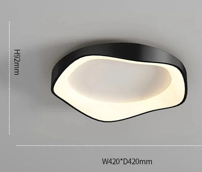 Asymetrické LED stropné svietidlo – Trend a elegancia 