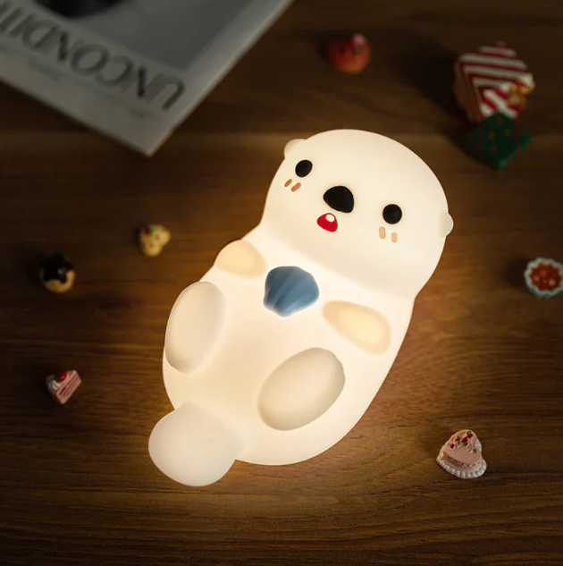 LED Nachtlampje – Schattige Zachte Silicone Zeehond 