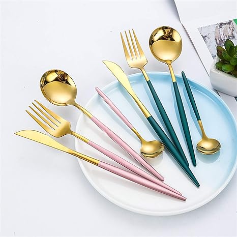 Bestickset 24 Delar – Elegant Finish För Raffinerat Bord 