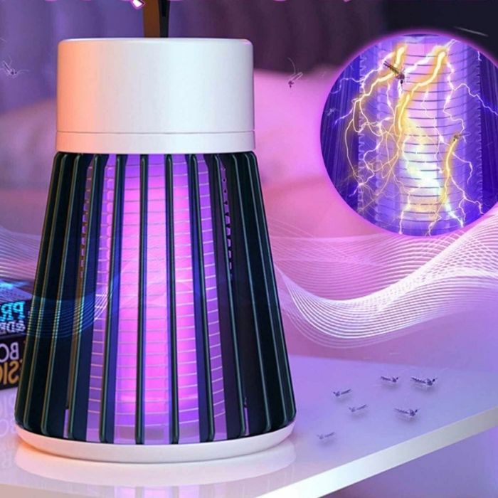 Lampe Anti-Insectes Portable — Protection Efficace Et Lumière Douce