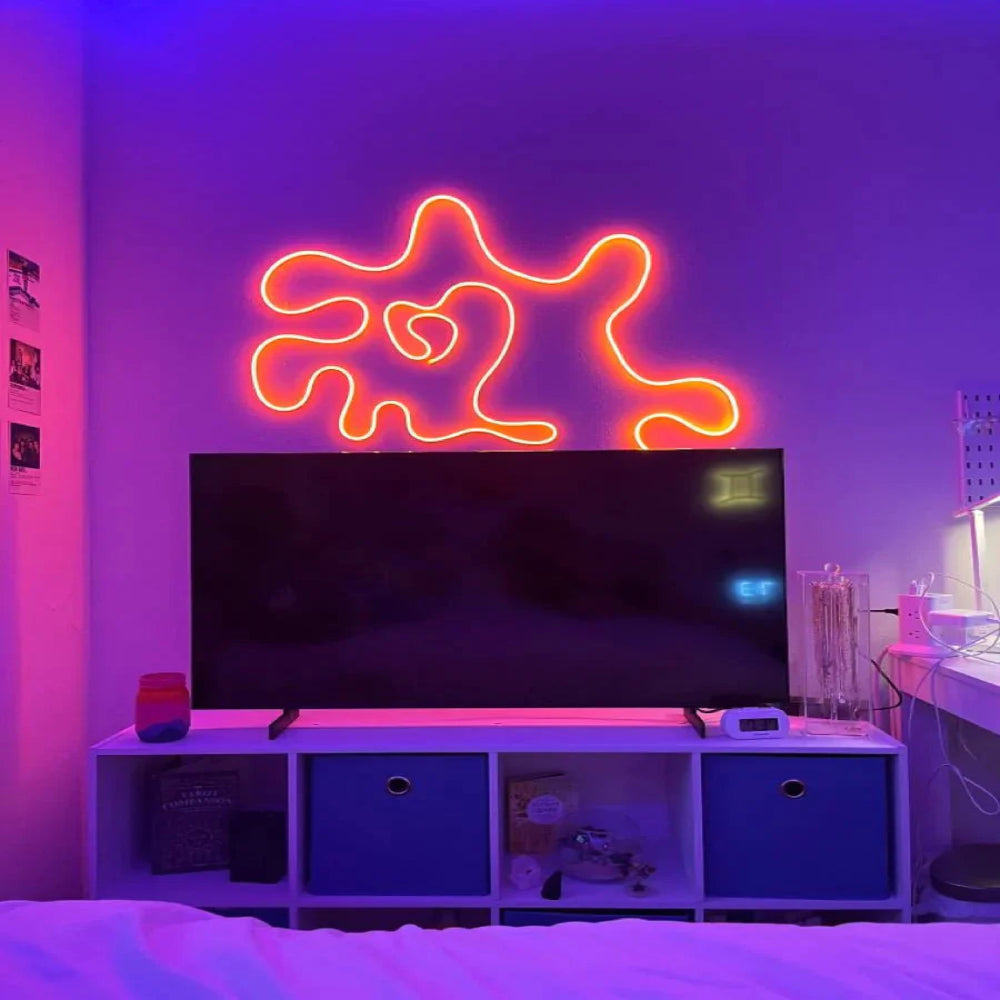 ניאון גמיש LED – שליטה קלה באמצעות אפליקציה לנייד 