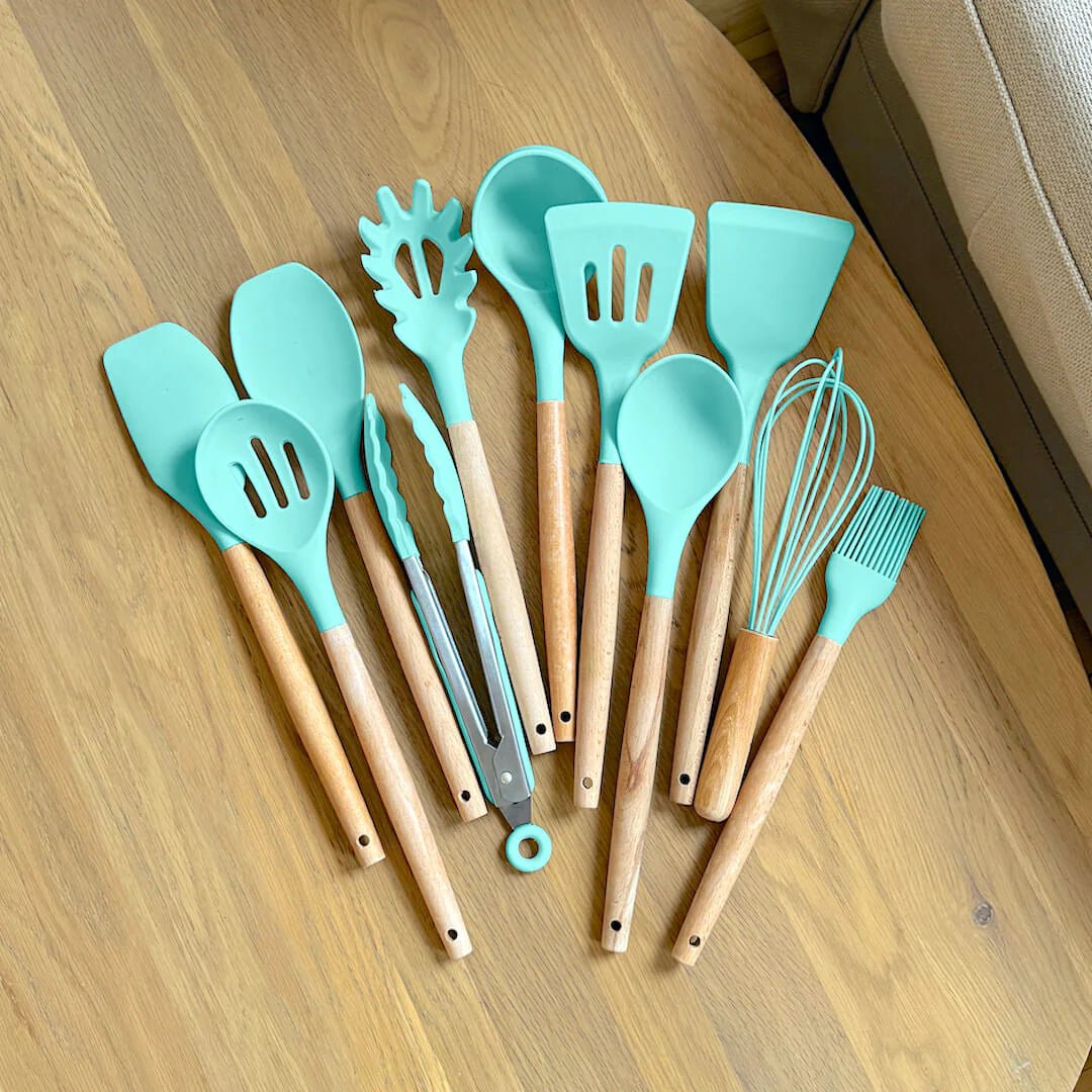 Ensemble D’Ustensiles De Cuisine  – Pratique Et Durable