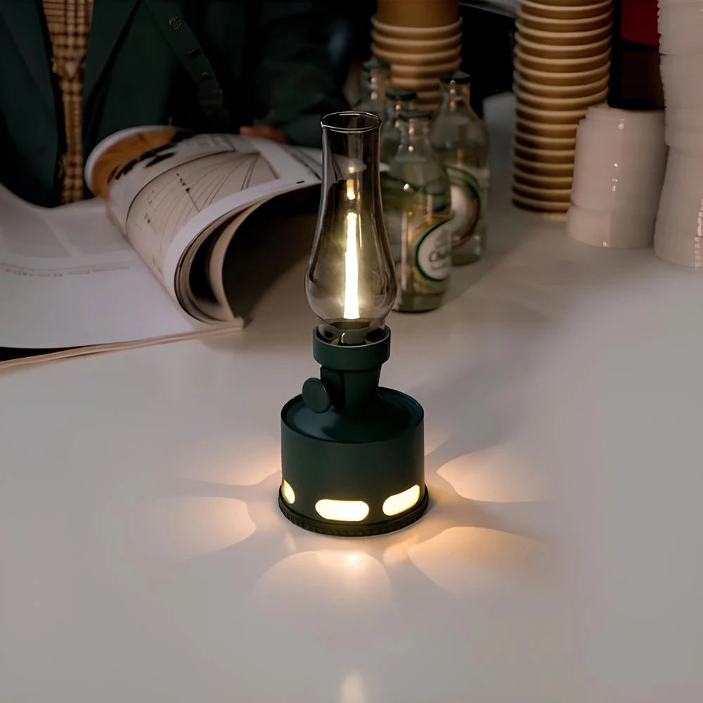 Retro LED-lantaarn – Elegante decoratieve verlichting 