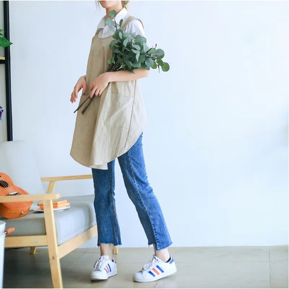 Schürze Kreuzweise Inspiriert Vom Koreanischen Design – Eleganz Und Praktikabilität Im Alltag 