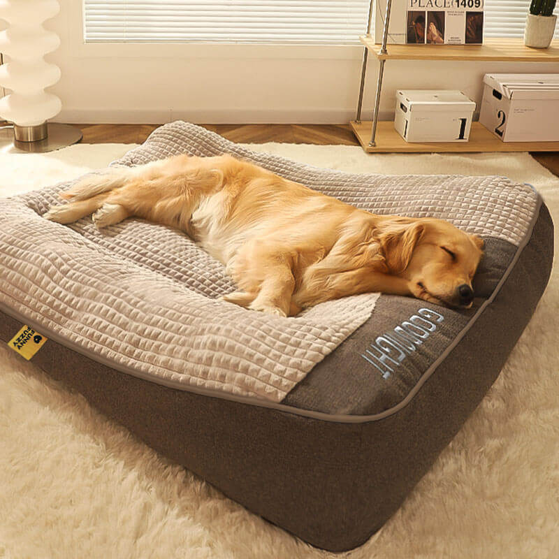 Almofada Para Cão Resistente a Arranhões Com Proteção Dorsal – Conforto e Durabilidade 