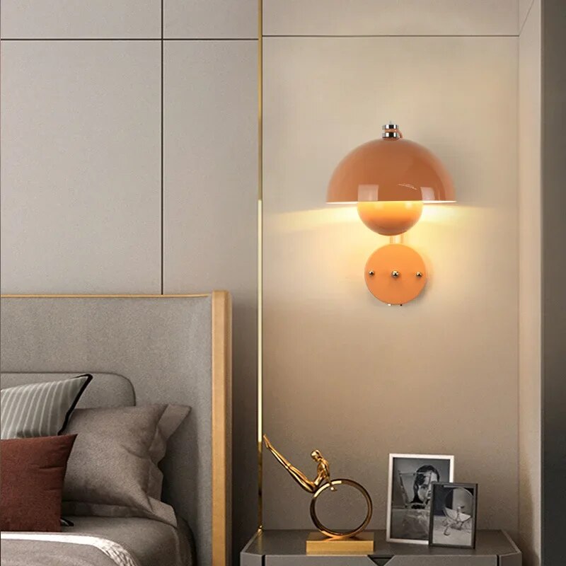 Vegglampe - Elegant belysning og en varm atmosfære