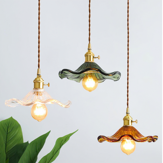 Závěsná květinová lampa – Přírodní kouzlo a jemný duch 