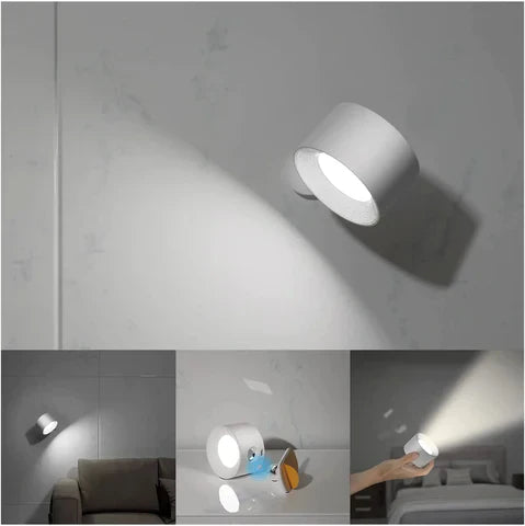 Wiederaufladbare Wandlampe – Licht, wo Sie es brauchen 