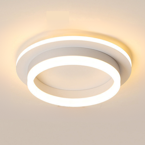 Lámpara de techo contemporánea - Formas elegantes e iluminación uniforme
