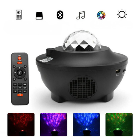 Projecteur De Lumière Galaxie — Décoration Lumineuse Et Apaisante