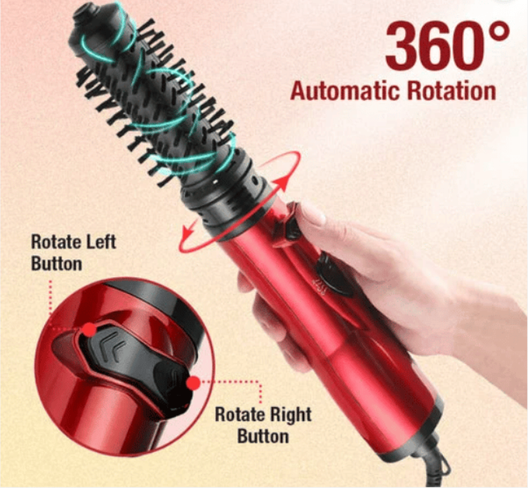 Brosse soufflante 3 en 1 pour un coiffage rapide et pro