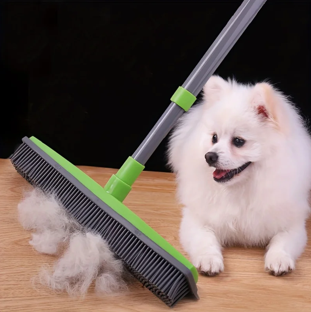 Balai Anti-Poils Pour Tapis — Pratique Pour Sols, Tapis Et Canapés