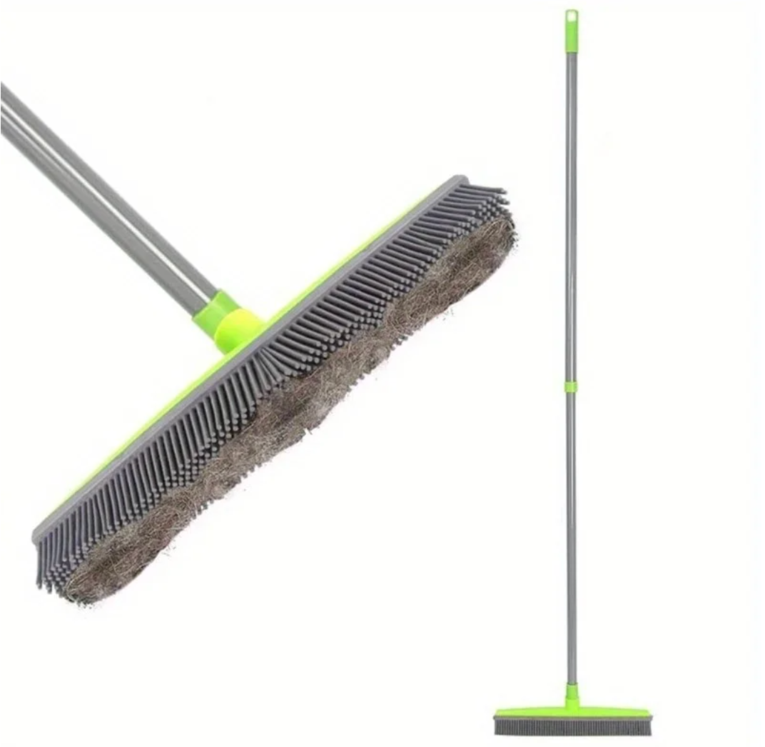 Balai Anti-Poils Pour Tapis — Pratique Pour Sols, Tapis Et Canapés