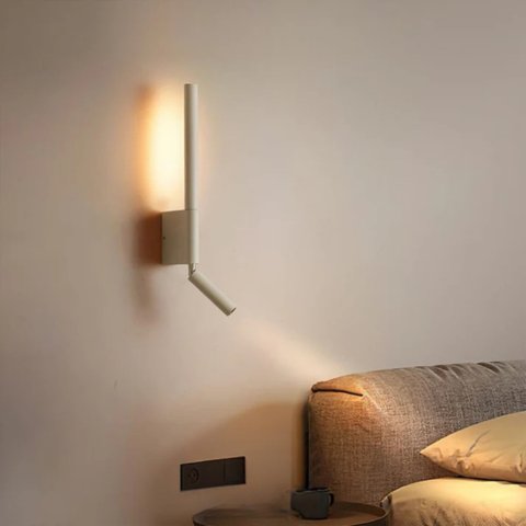LED Væglampe med Læsearm – Praktisk og Elegant 