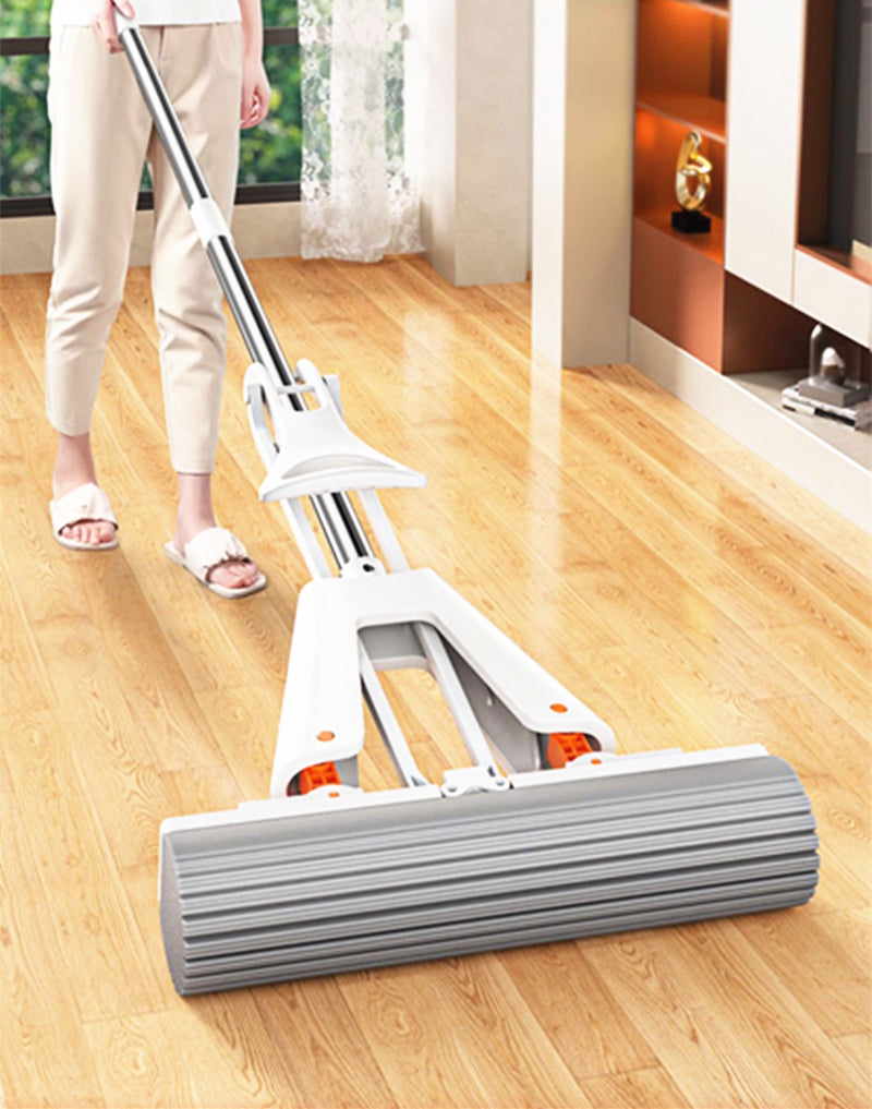 Fregona Esponja Ultra-Absorbente – Escurrido Automático y Práctico 