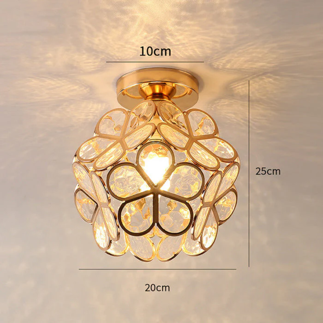 Plafondlamp in de vorm van een bloem – Delicaat en modern ontwerp 