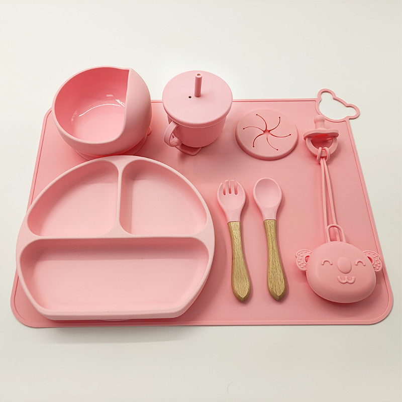 Silicone Baby Crockery Set - Gentle, Practical & Hygienic