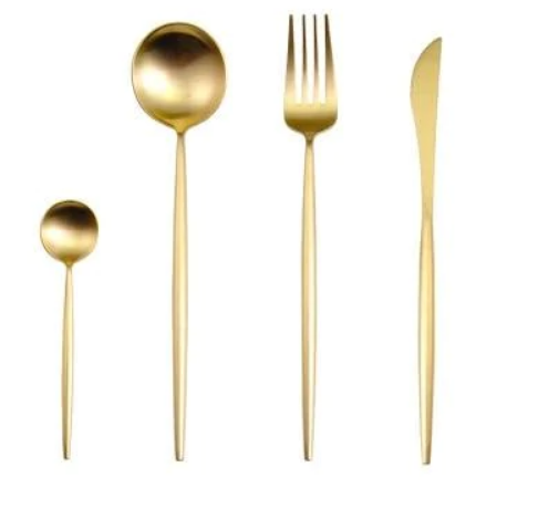 Bestickset 24 Delar – Elegant Finish För Raffinerat Bord 