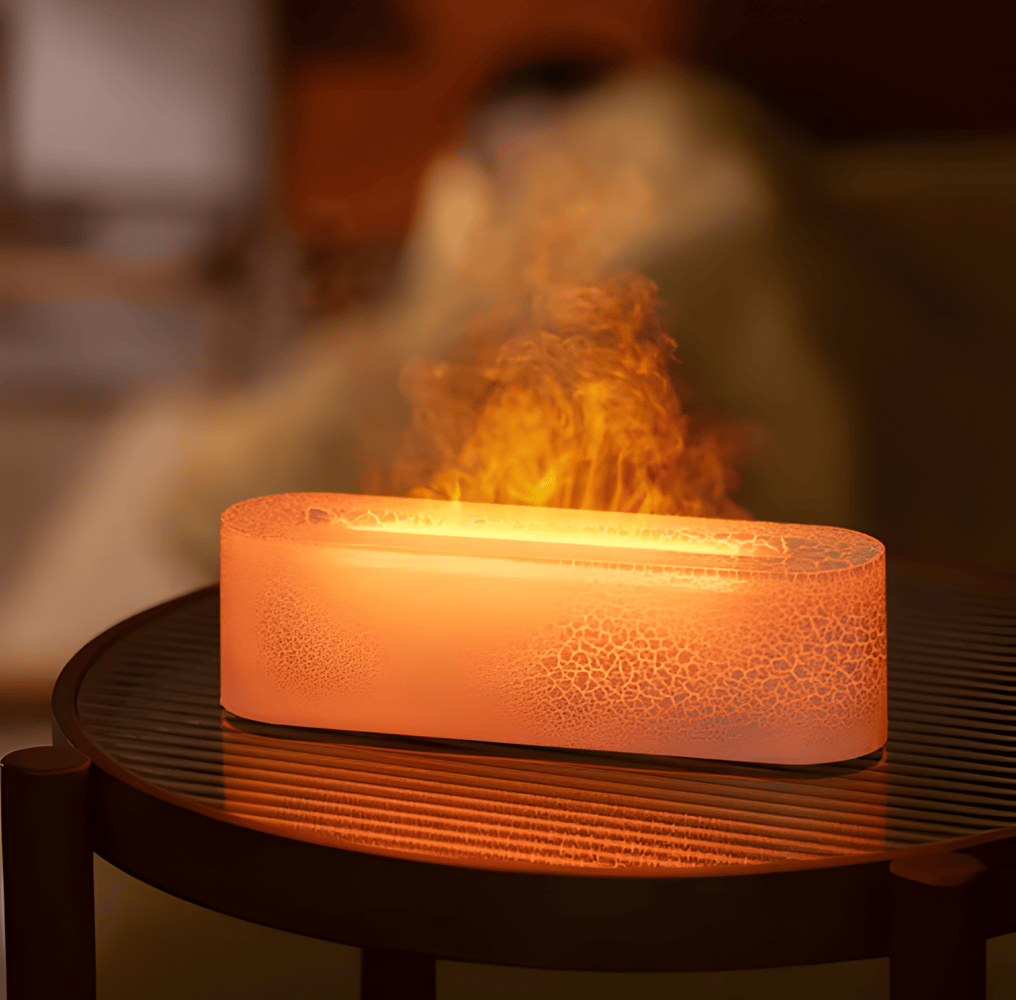 ناشر الروائح العطرية USB مع إضاءة LED متعددة الألوان - جو مريح ورذاذ خفيف