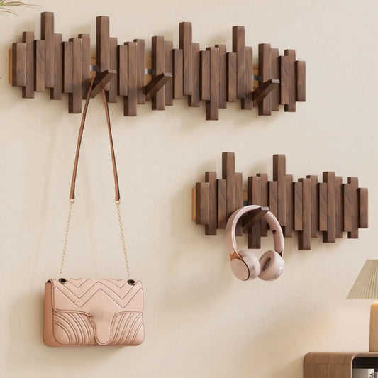Perchero de Pared Moderno – Práctico, Discreto y Magnético 