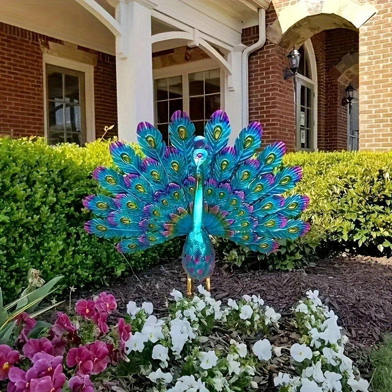 Escultura Pavo Majestuoso – Símbolo De Belleza Y Prestigio 