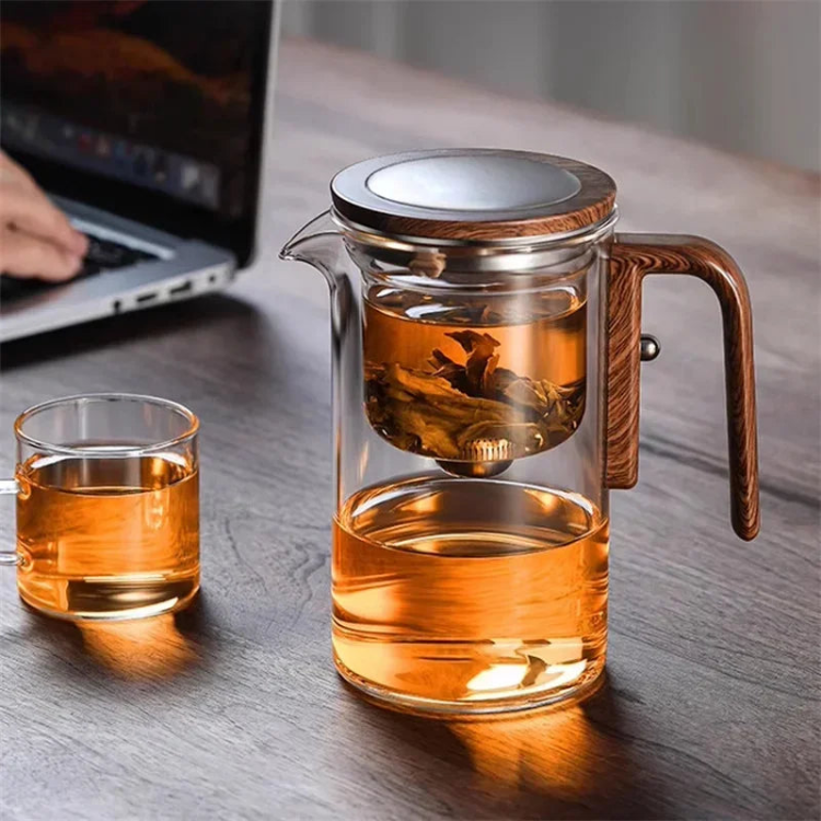 Glas Teekande Med Si — Elegance Og Enkelhed I Hverdagen 