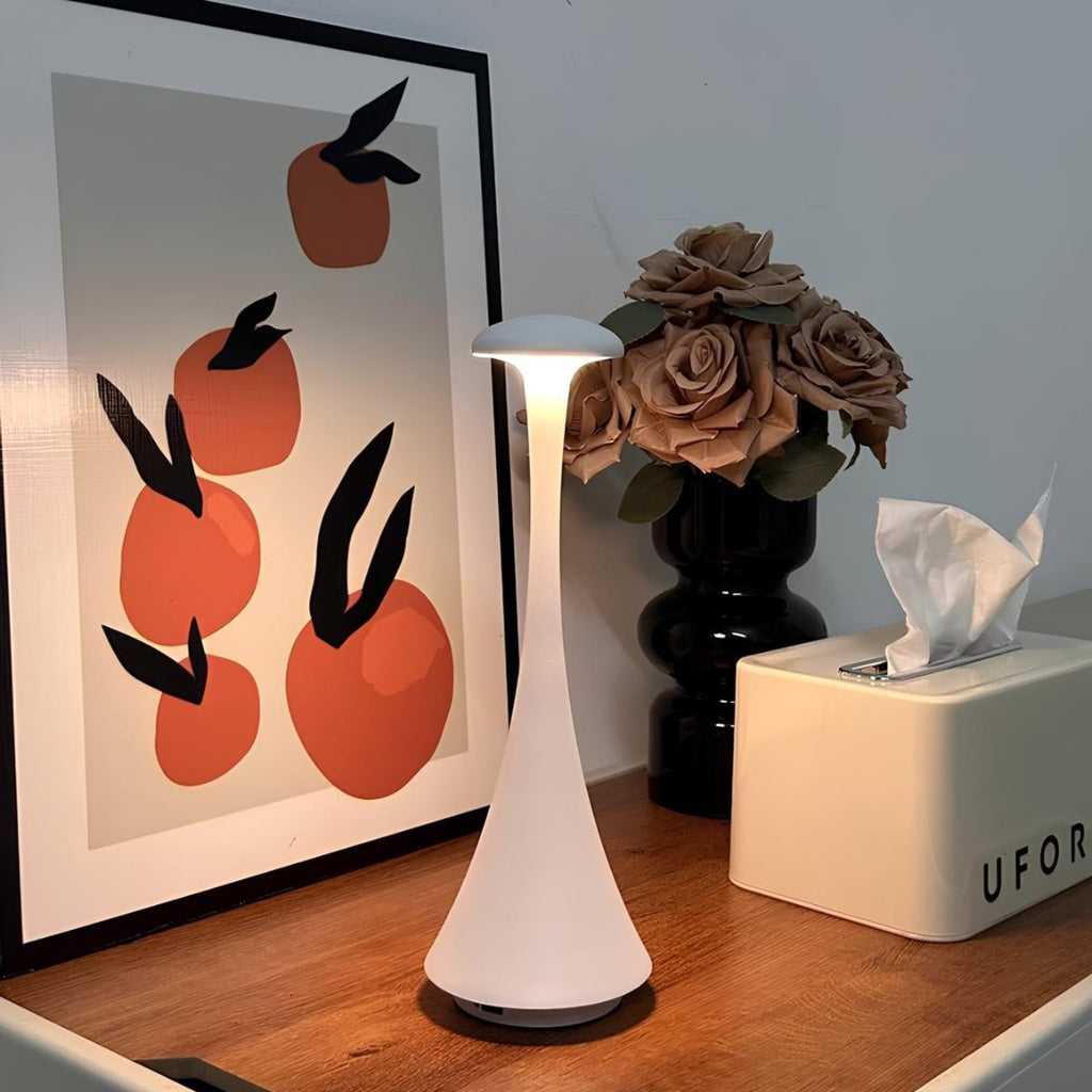 Lampa stołowa wyprofilowana – elegancja i nowoczesność 
