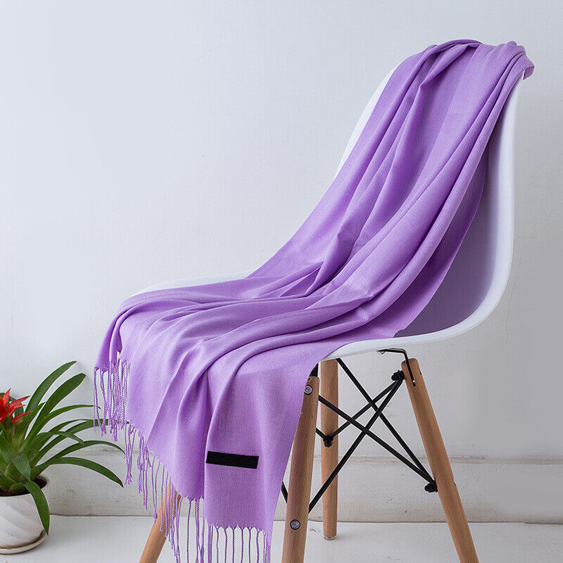 Clara | Lång Scarf För Kvinna – Elegant Mjukhet Och Värme 