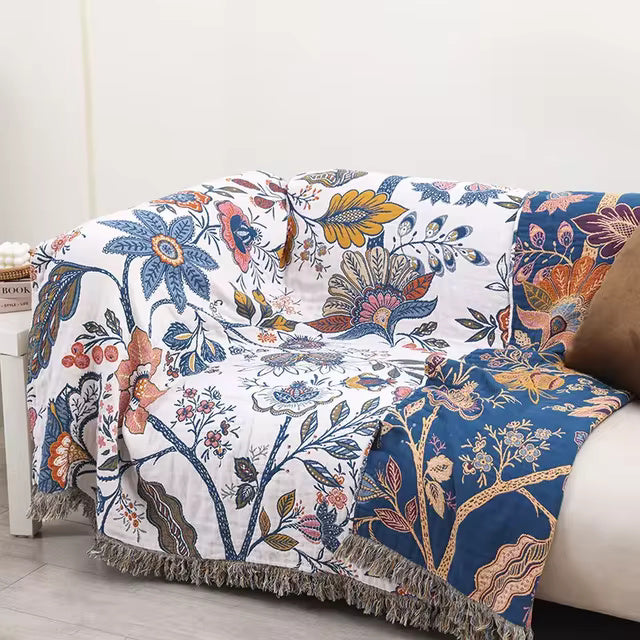 Künstlerische Abdeckung im rustikalen Blumendesign 