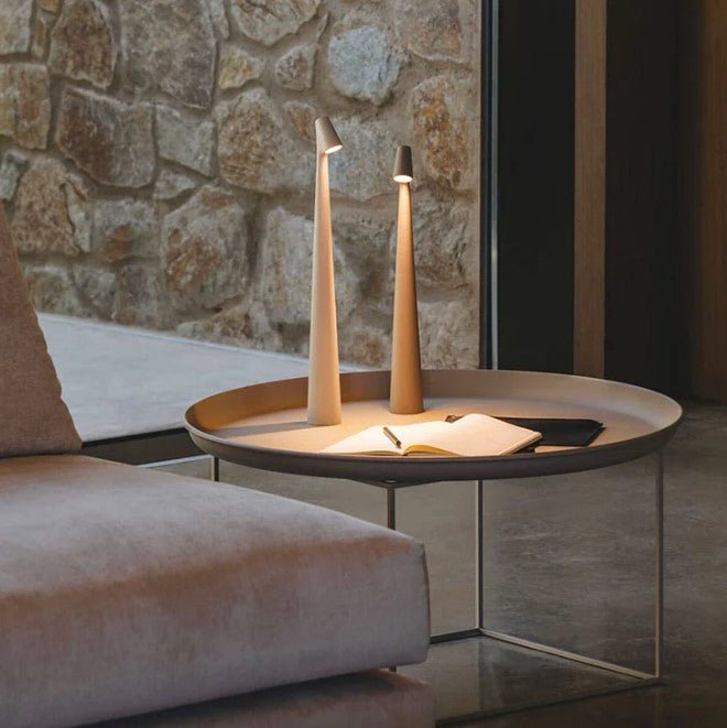 Drahtlose LED-Tischlampe – Minimalistisches und elegantes Design 