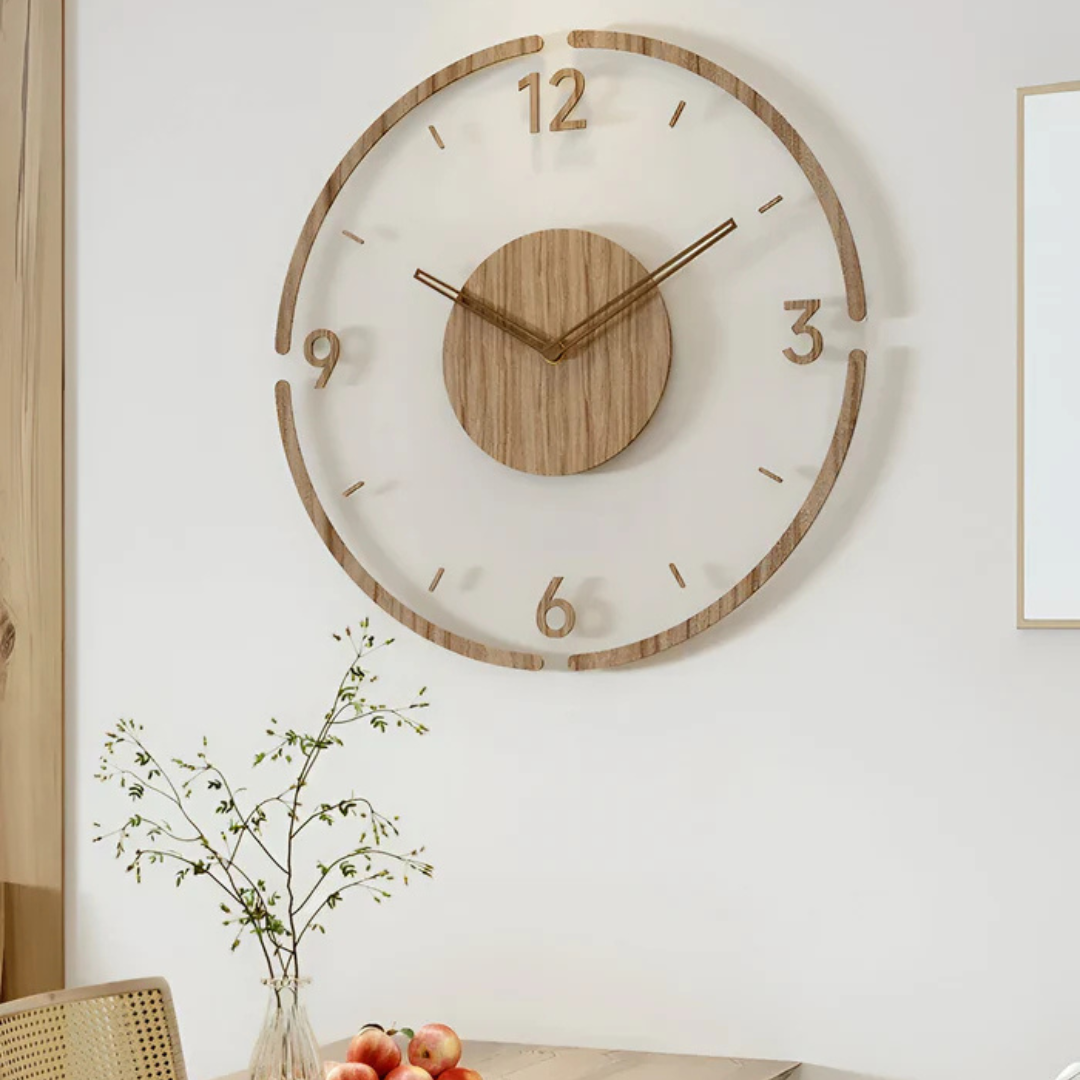 Stort Väggur – Elegant och Modernt Design 