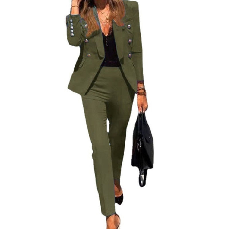 Zita | Completo Giacca e Pantaloni – Silhouette Raffinata per Donna 