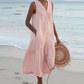Sandrine | Vestido Ligero de Verano – Elegancia y Escote en V 