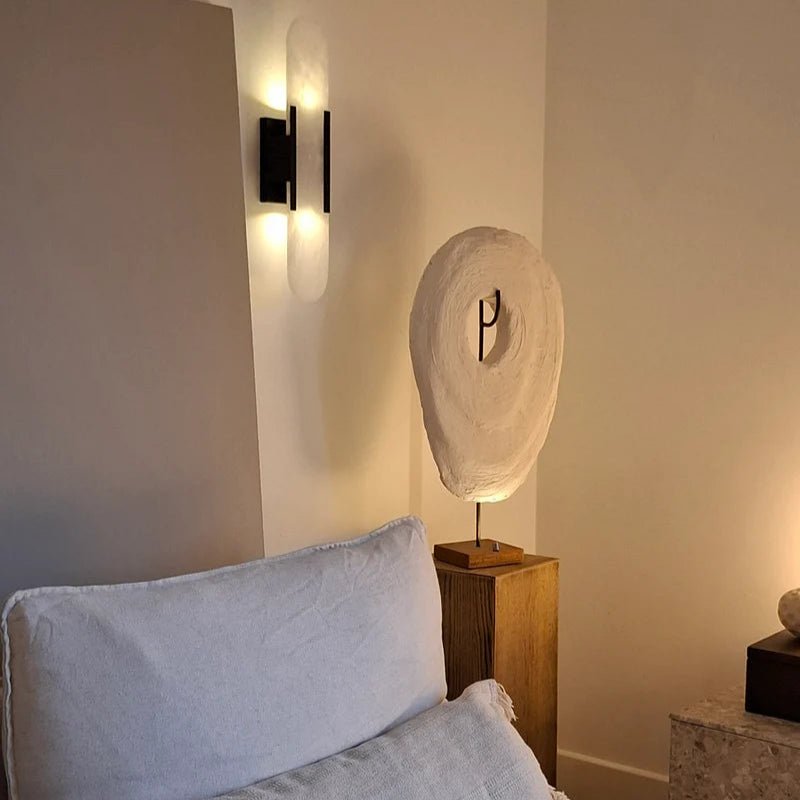 Wandleuchte LED Schwarz und Gold – Moderne Eleganz und schickes Design 