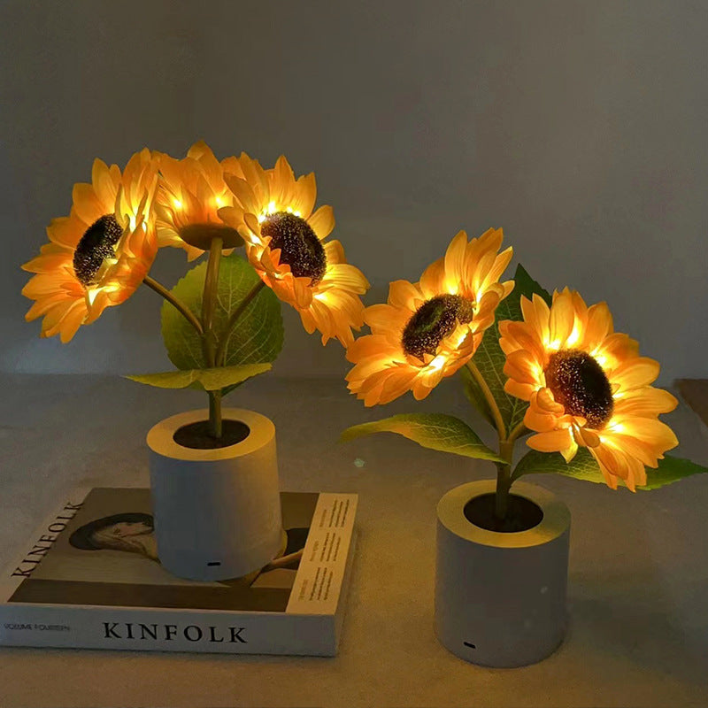 Lampe De Table Led Rechargeable USB – Éclairage Original Et Élégant