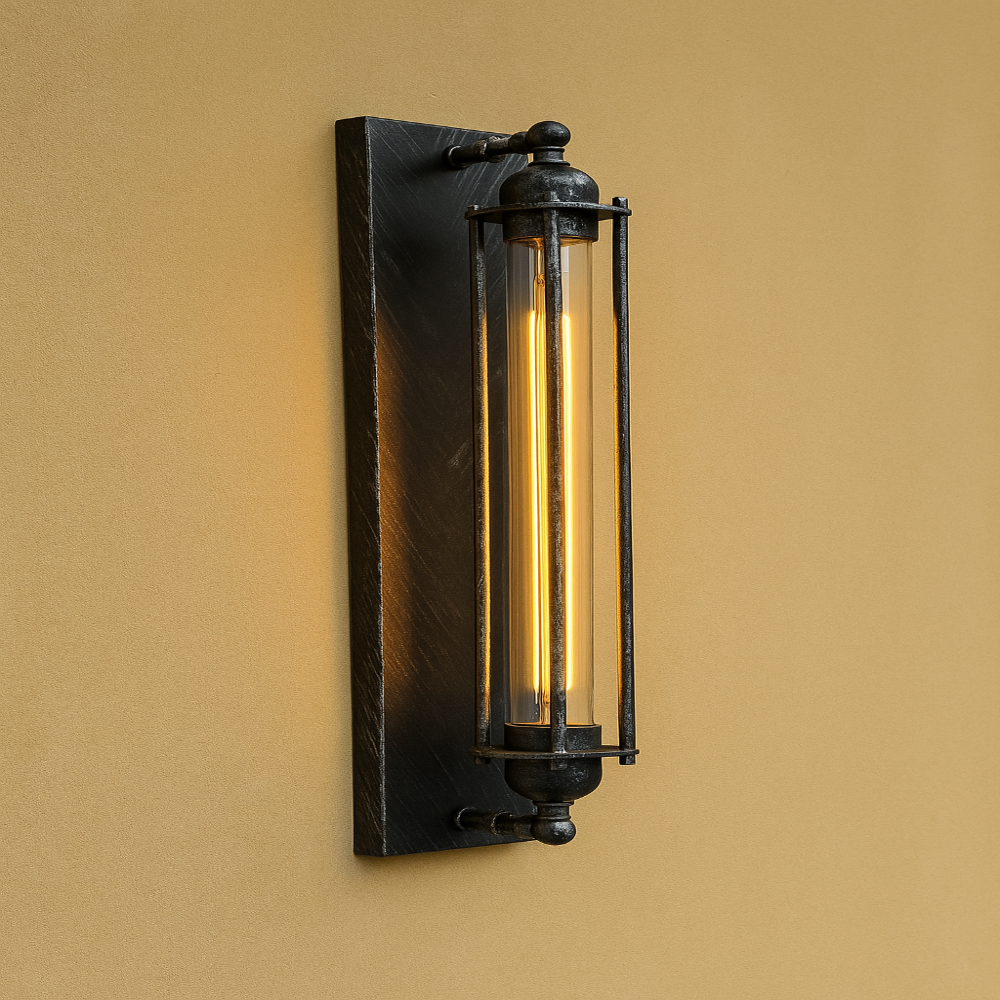 Vintage LED Wandlamp – Retro Charme en Moderne Verlichting 