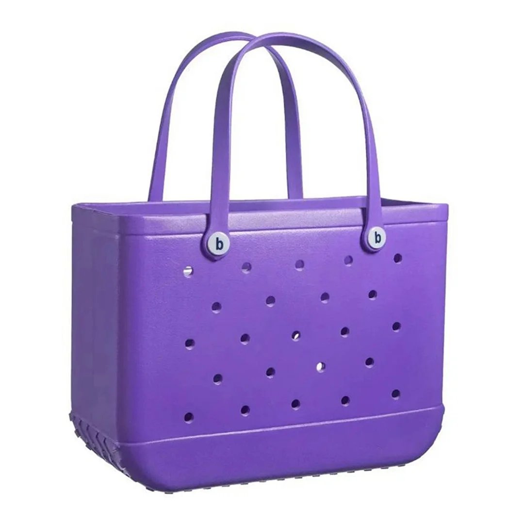 Saco de praia rígido - Design colorido e grande capacidade