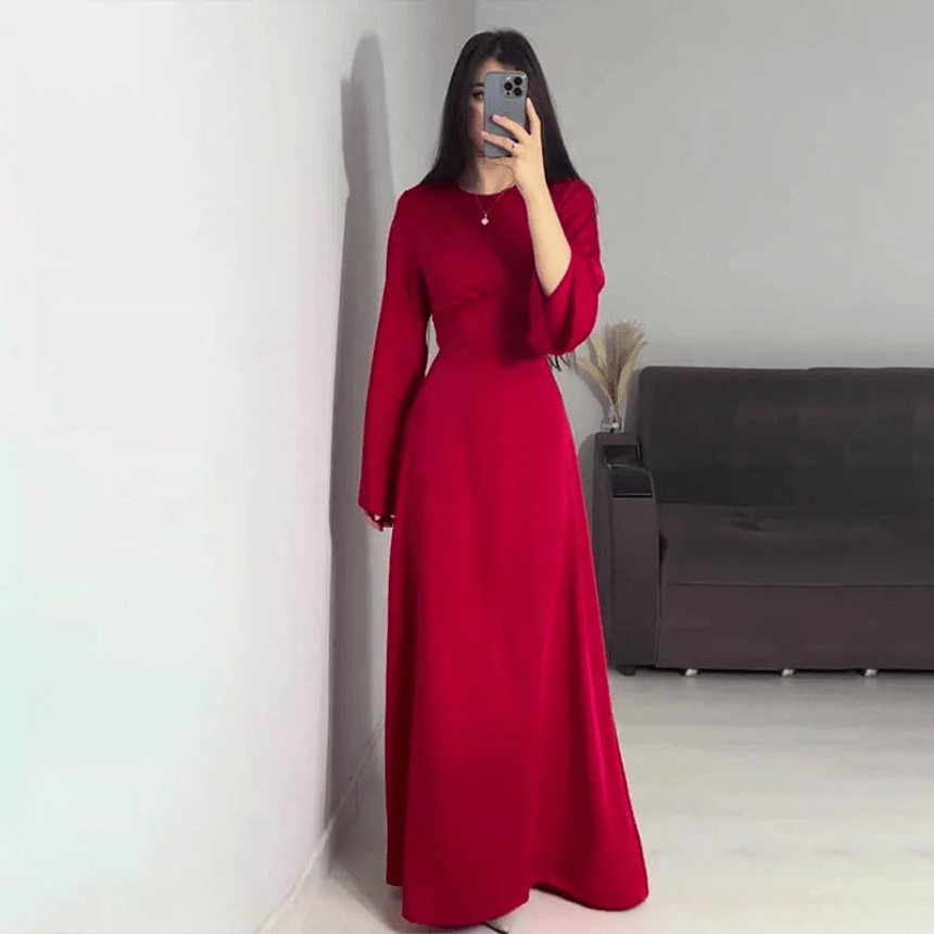 Gracia | Lange Elegante Jurk – Perfect Voor Alle Gelegenheden 
