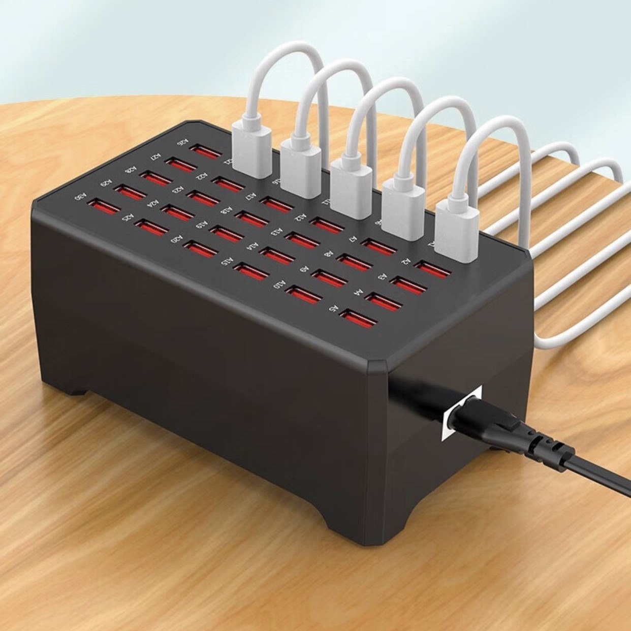 Estación de carga USB – Práctica y rápida para todos sus dispositivos 