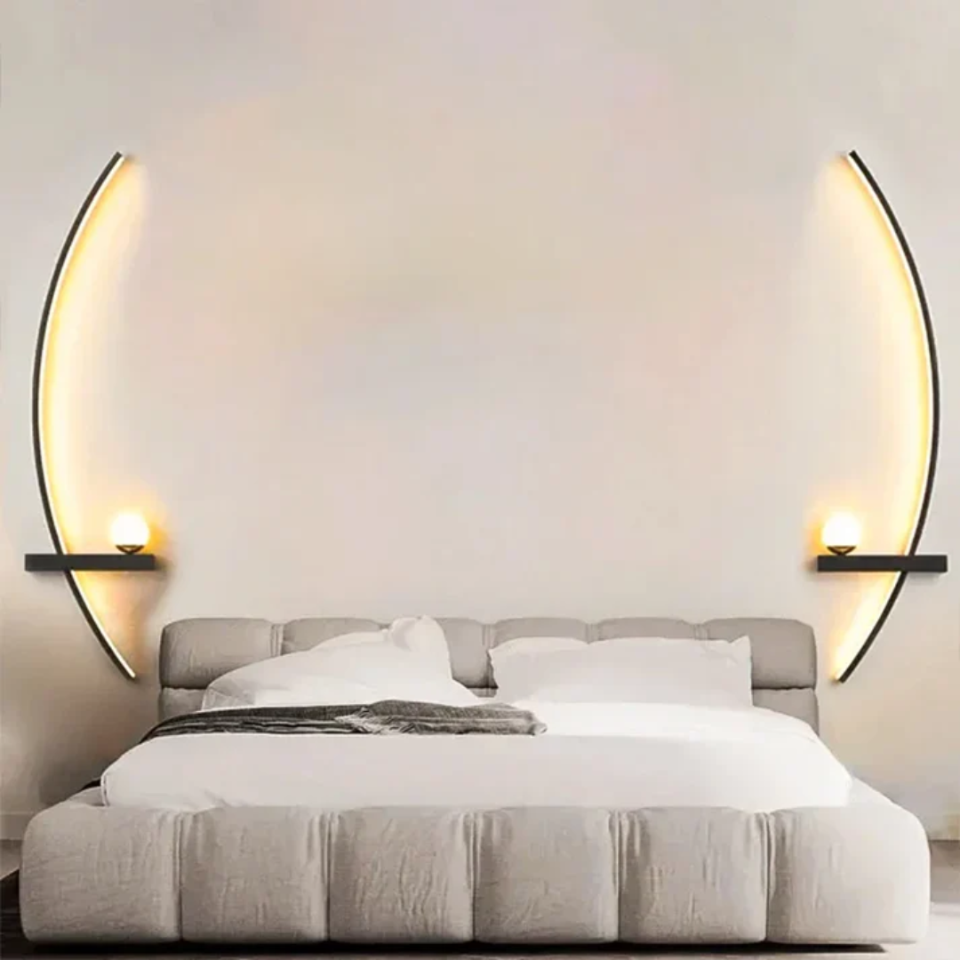 Aplique de Parede LED – Iluminação Moderna e Elegância Minimalista 