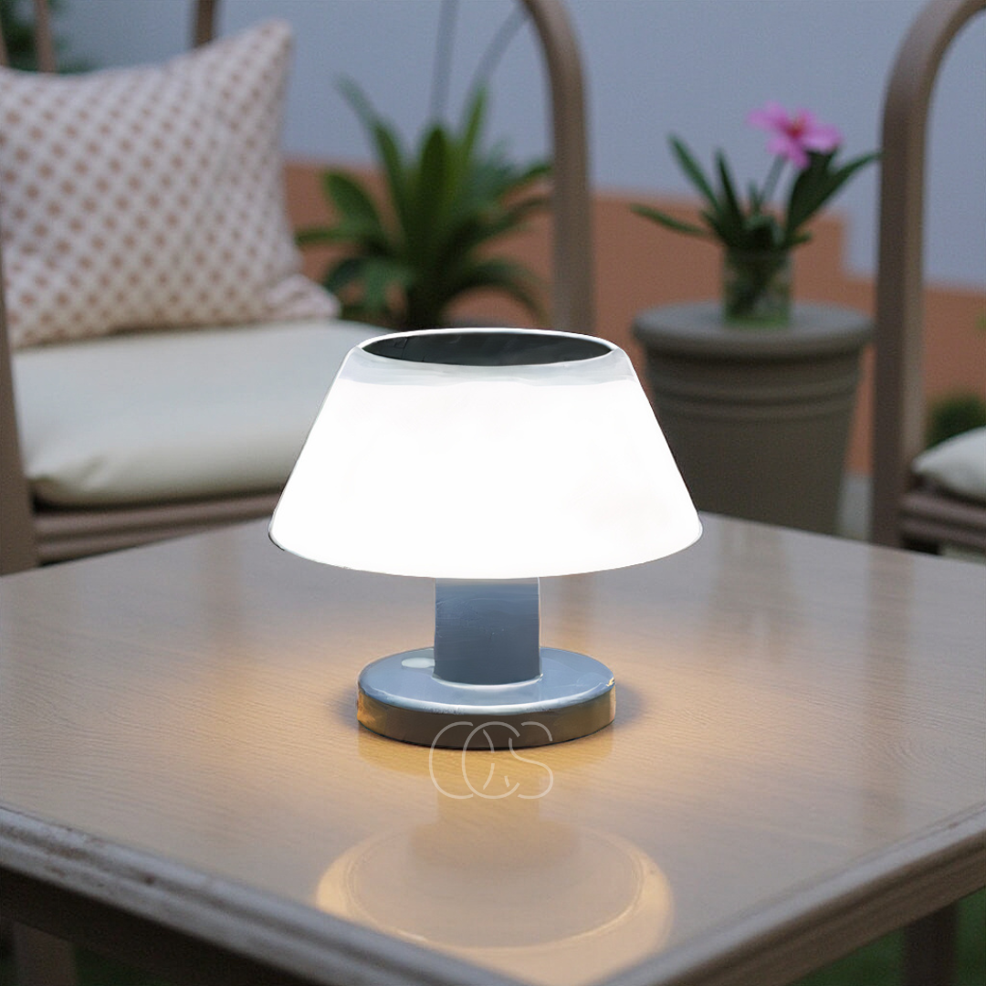 Lampe De Table Solaire Sans Fil – Écologique Et Pratique