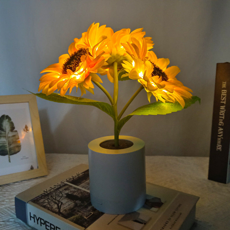 Lampe De Table Led Rechargeable USB – Éclairage Original Et Élégant