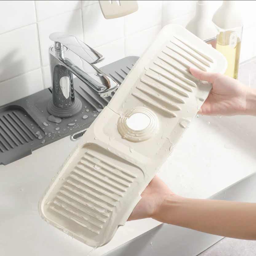 シリコン製の排水マット 